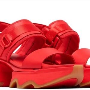 Sorel Bold Red Women's Sandals